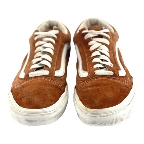 Vans Old‎ Skool Pig Suede - Tortoise Shell 2022 Skate Shoes Women’s 8 Men’s 7 - Picture 4 of 11